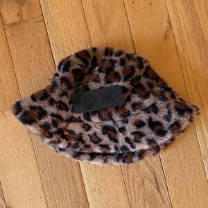 Leopard Print Bucket Hat